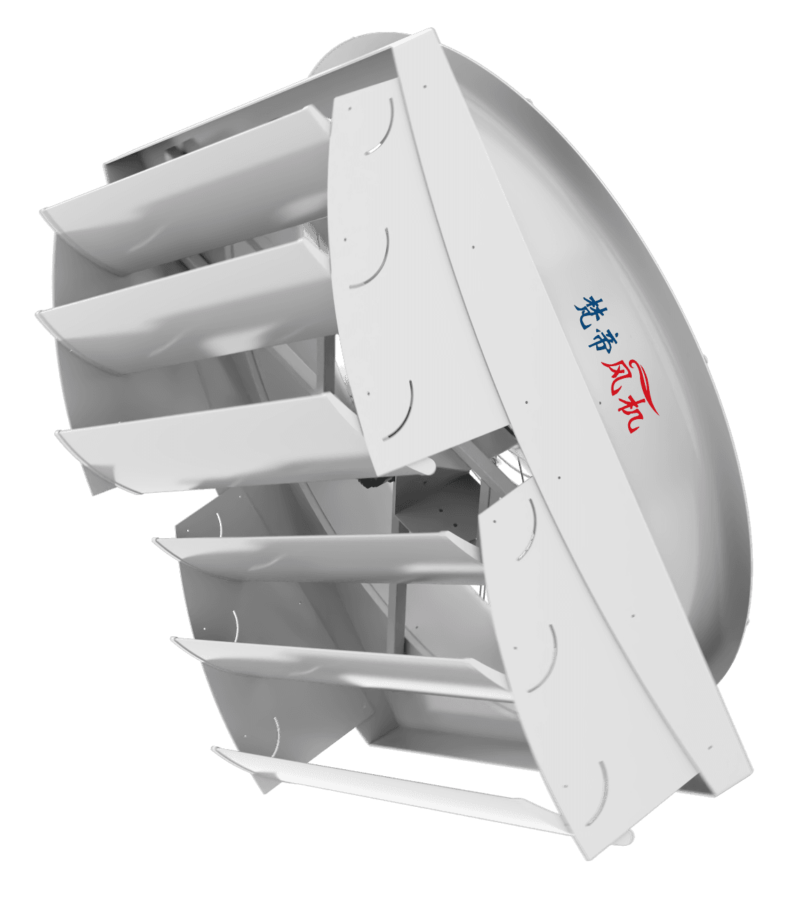 High-Efficiency Guide Flow Fan